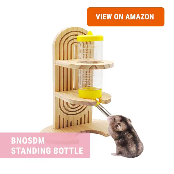 BNOSDM standing hamster bottle product review
